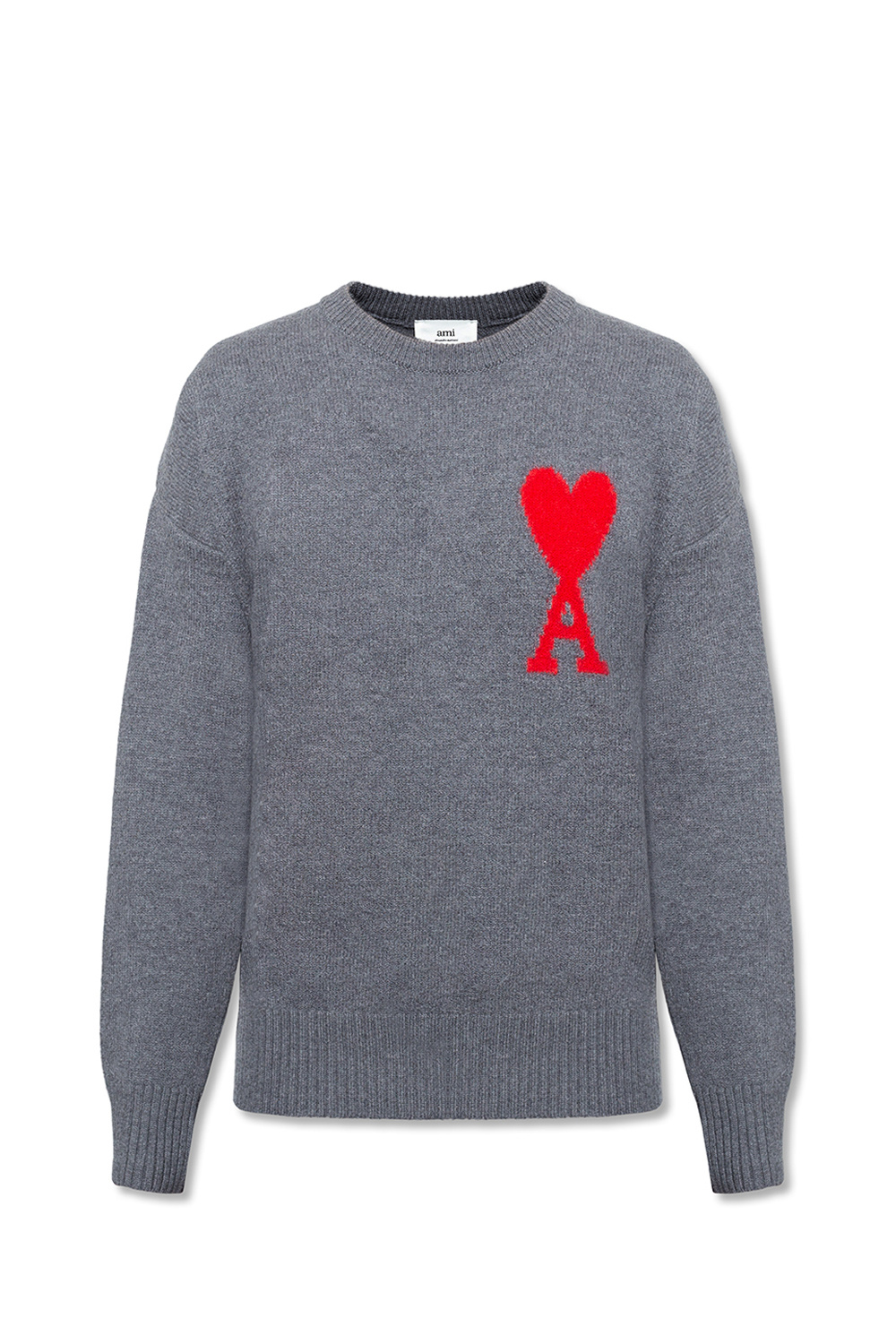 Sweater with heart discount logo